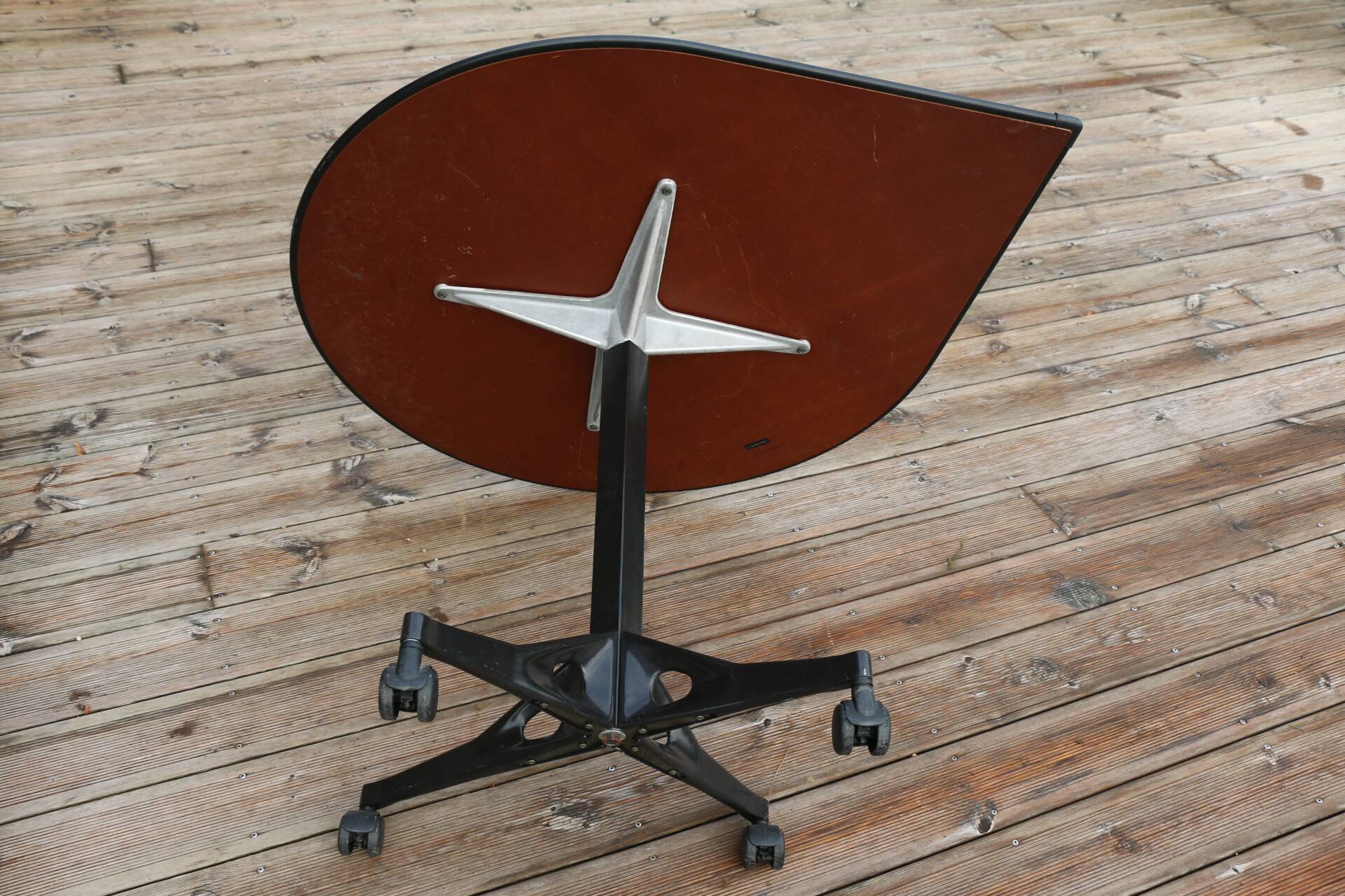 Herman Miller teardrop desk table