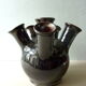 Vase bouquetière en grès Meyssac Corrèze