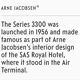 2 fauteuils en cuir design Arne Jacobsen