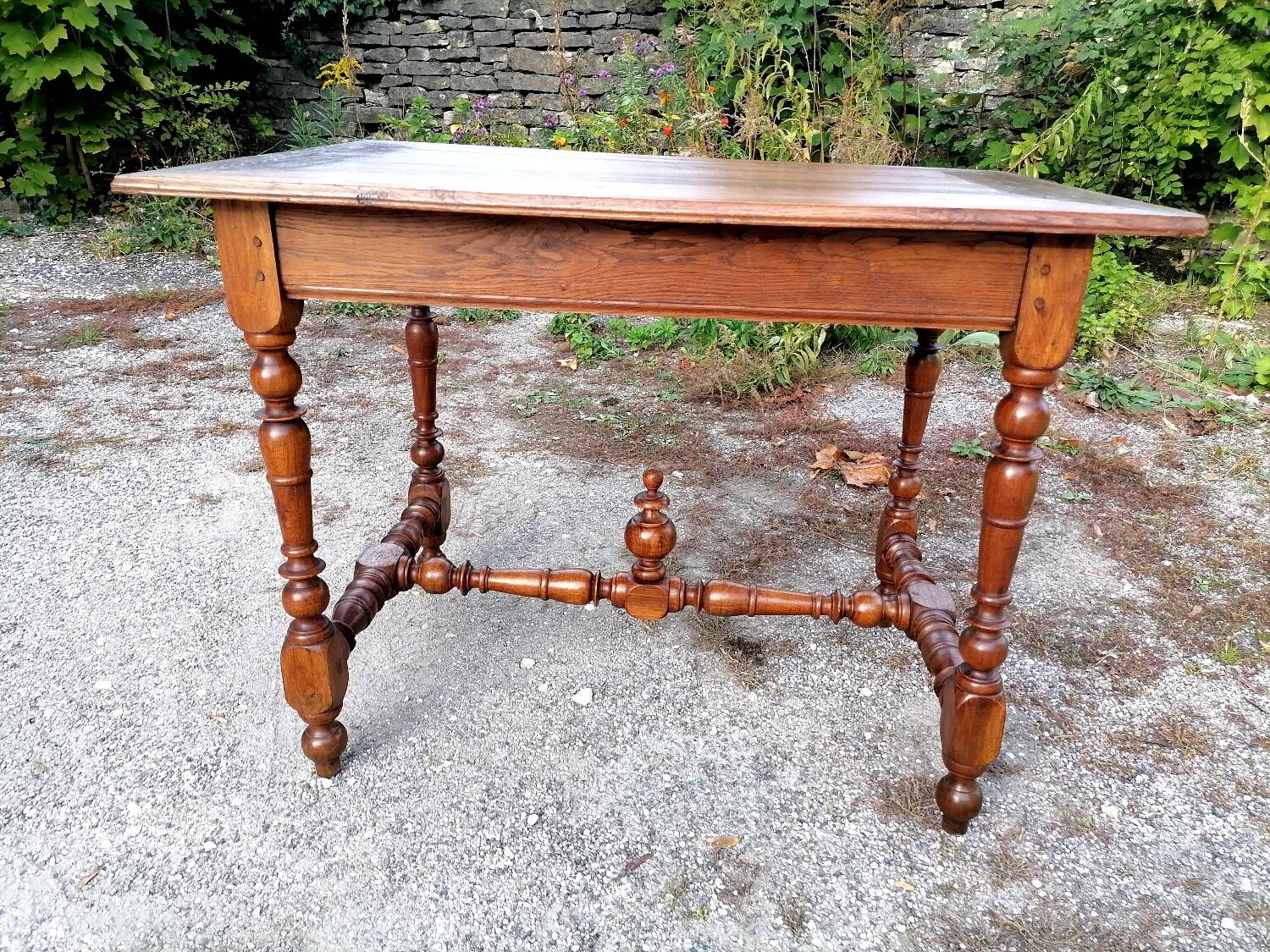 Small desk table in Louis XIII style.