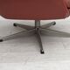 1970s, Danish design by H.W.Klein, swivel armchair, furniture leather.