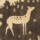 Toile peinte, Biches, Travail contemporain