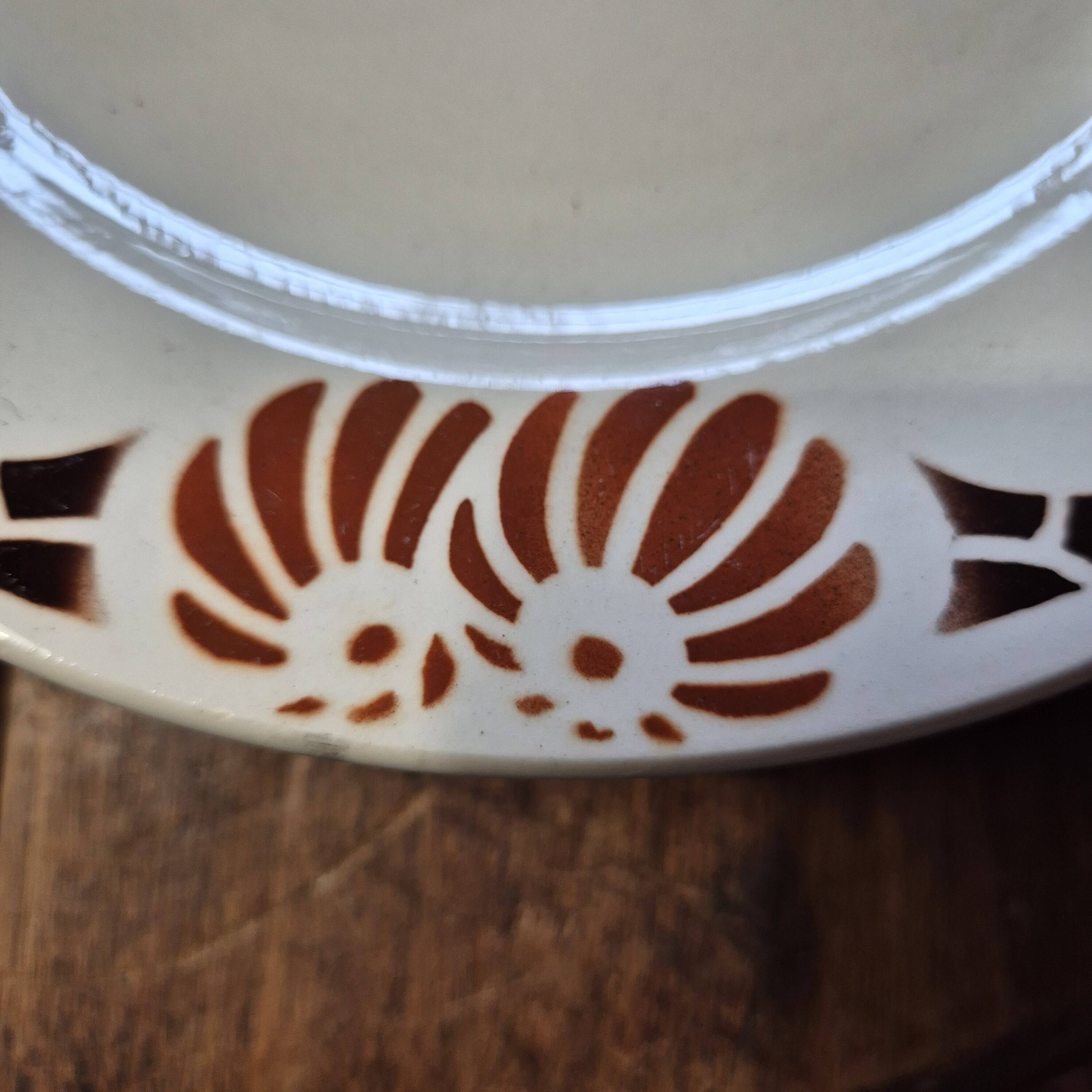 7 new flat plates from the Odette gallery with chocolate patterns.