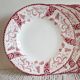 Set of 6 dessert plates Longwy model Rambouillet
