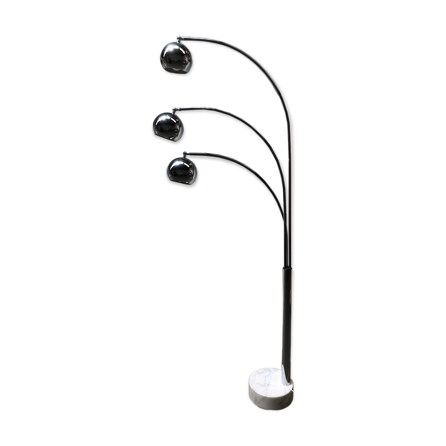 Floor lamp thrush of the 70s design reggiani