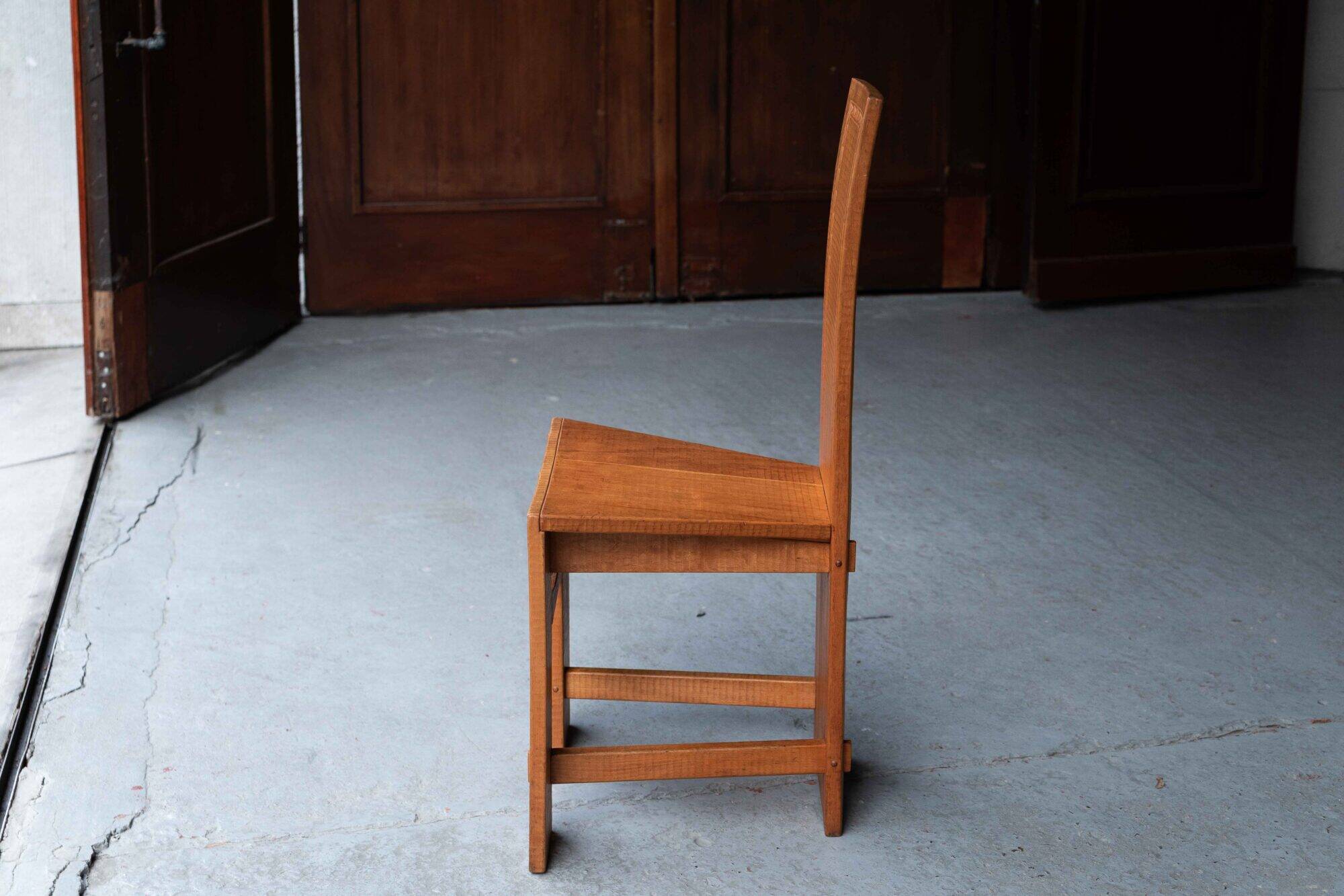 Set of 4 dining chairs by Artesanos Don Bosco