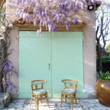 Table set - rattan chairs