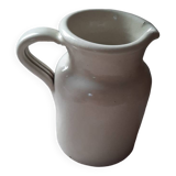 Turgis glazed stoneware pitcher