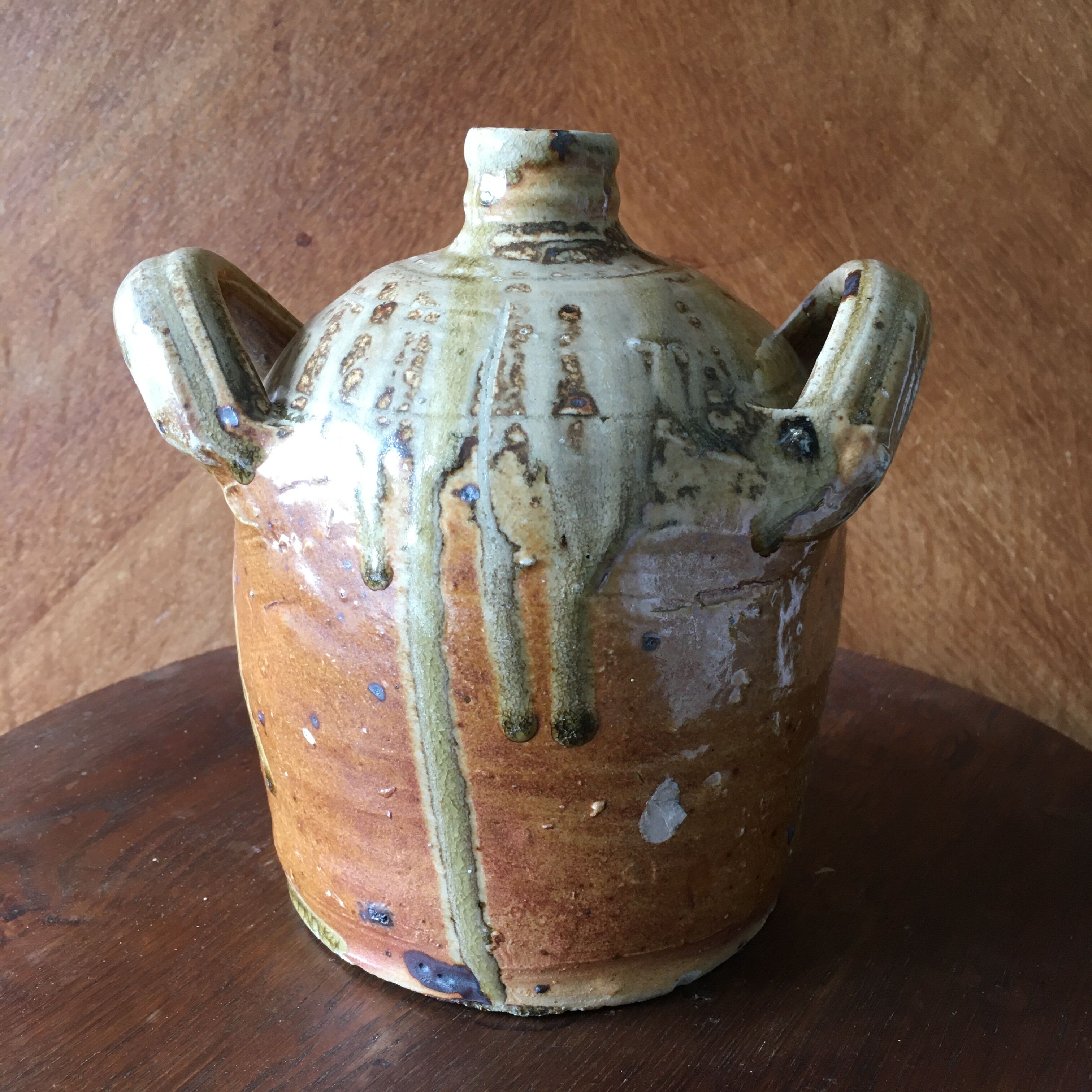 Ancient sandstone jar