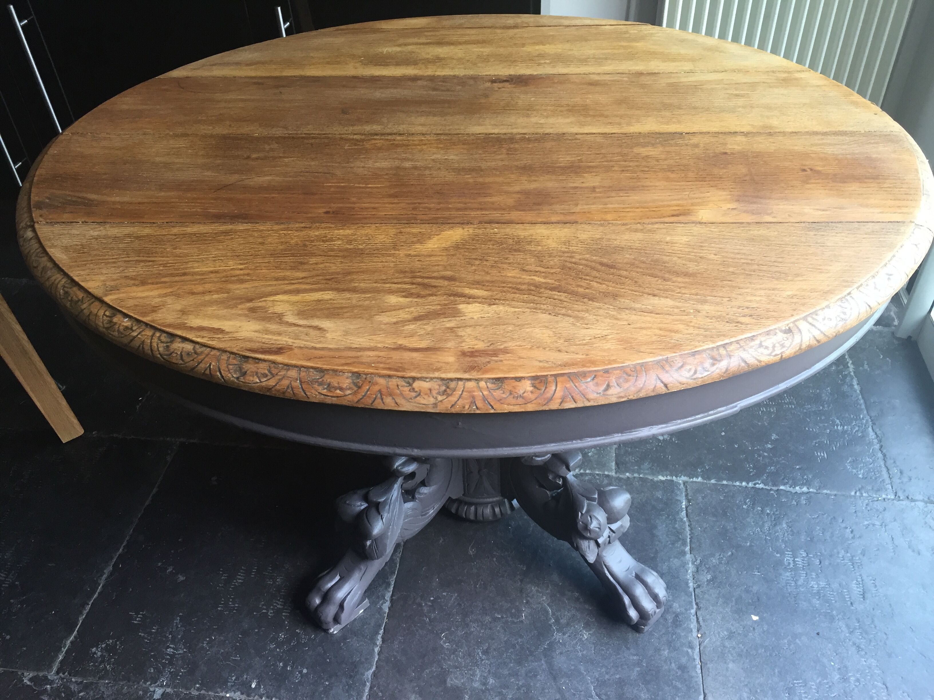Ancient oak table