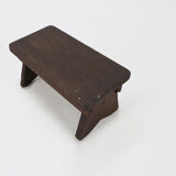 Wooden rustic stool Ca.1880