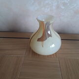 Vase en verre coloré