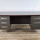 Bureau de direction avec plateau en stratifié palissandre par Mobiltecnica Torino