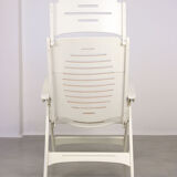 Vintage Danish Folding Armchair with 5 Positions