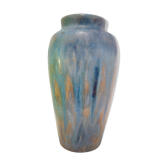 Vase in enamelled sandstone Pierrefonds