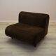 Brown armchair, Italian design, 1970s, made in Italy