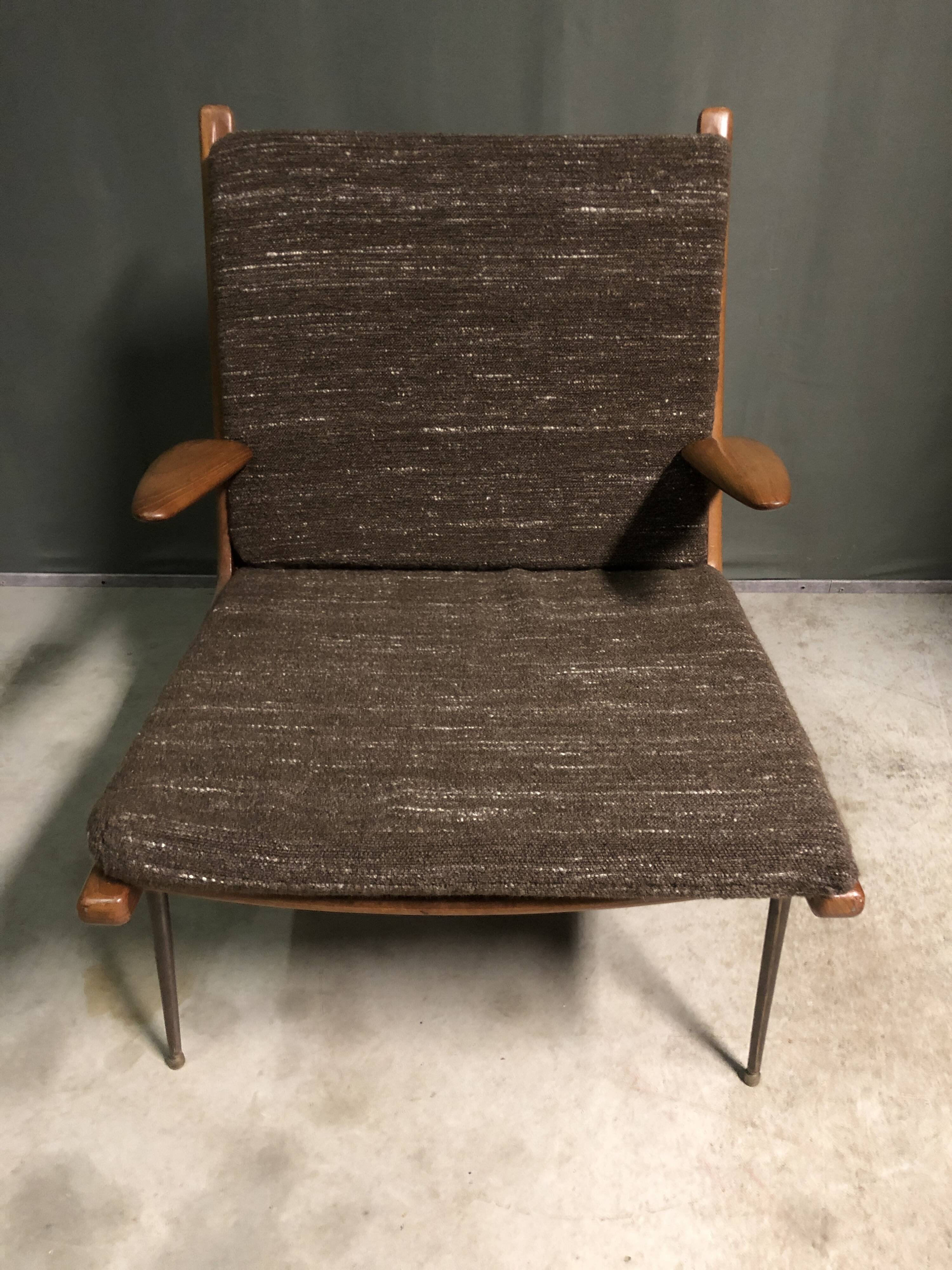 CHAISE BOOMERANG POUR FRANCE & SON PAR HVIDT & MOLGAARD NIELSEN