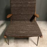 CHAISE BOOMERANG POUR FRANCE & SON PAR HVIDT & MOLGAARD NIELSEN