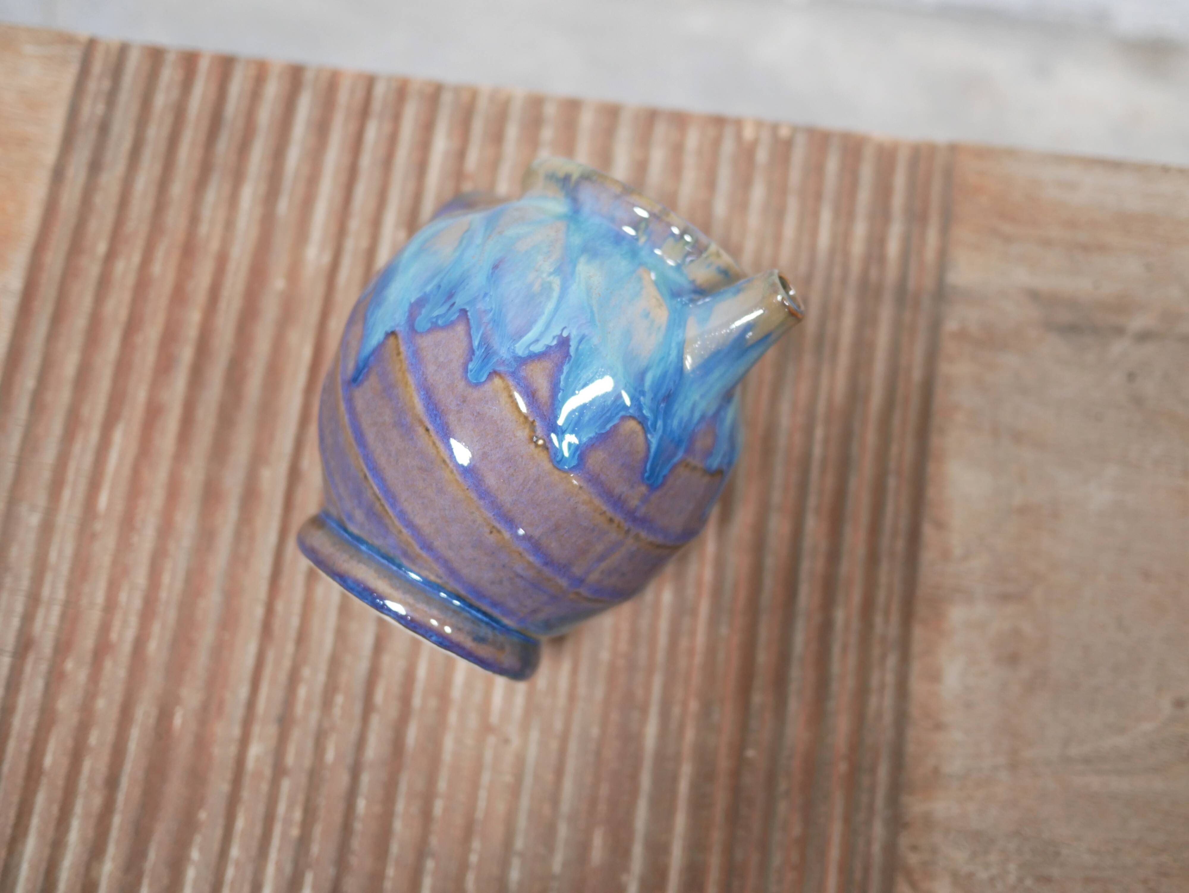 Vintage ceramic pitcher by the Denbac manufacture