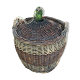 Wicker demijohn