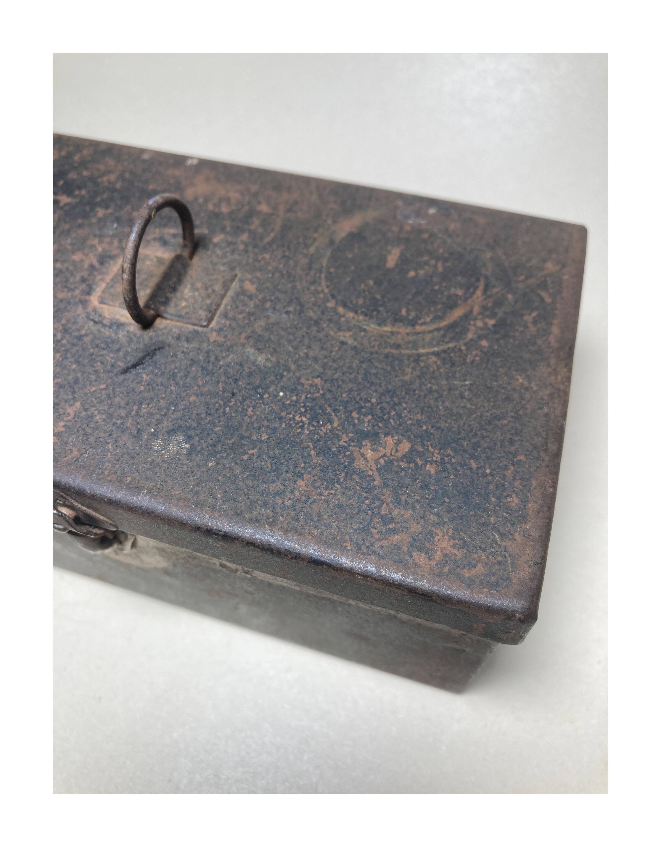 Vintage metal box