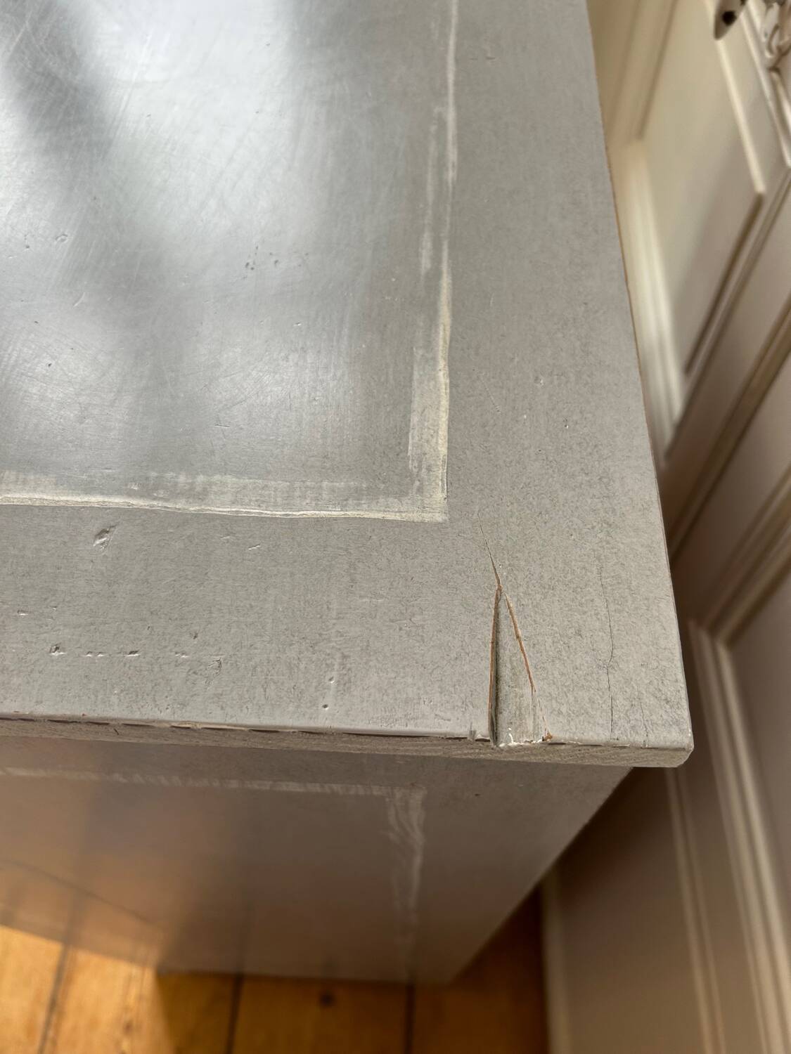 2-door patinated sideboard