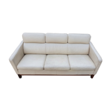 Canape ekornes scandinavian design white leather