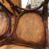 Series of 4 baumann bistro chairs