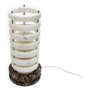 Mid-century Modern Italian Marble Table Lamp, 1960s