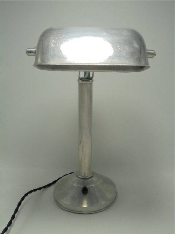 Old desk lamp