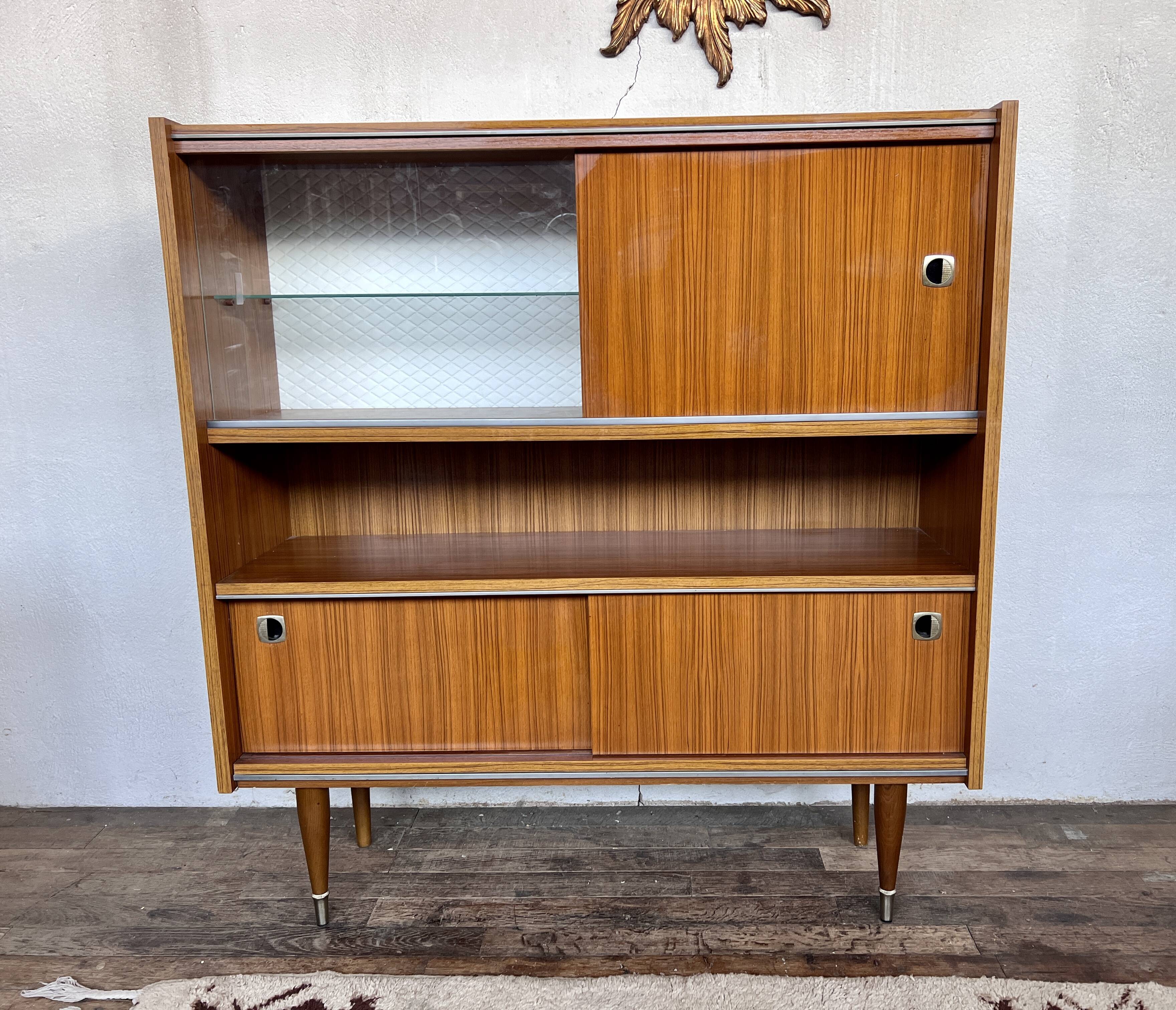 High living buffet bahut scandinavian vintage 1960