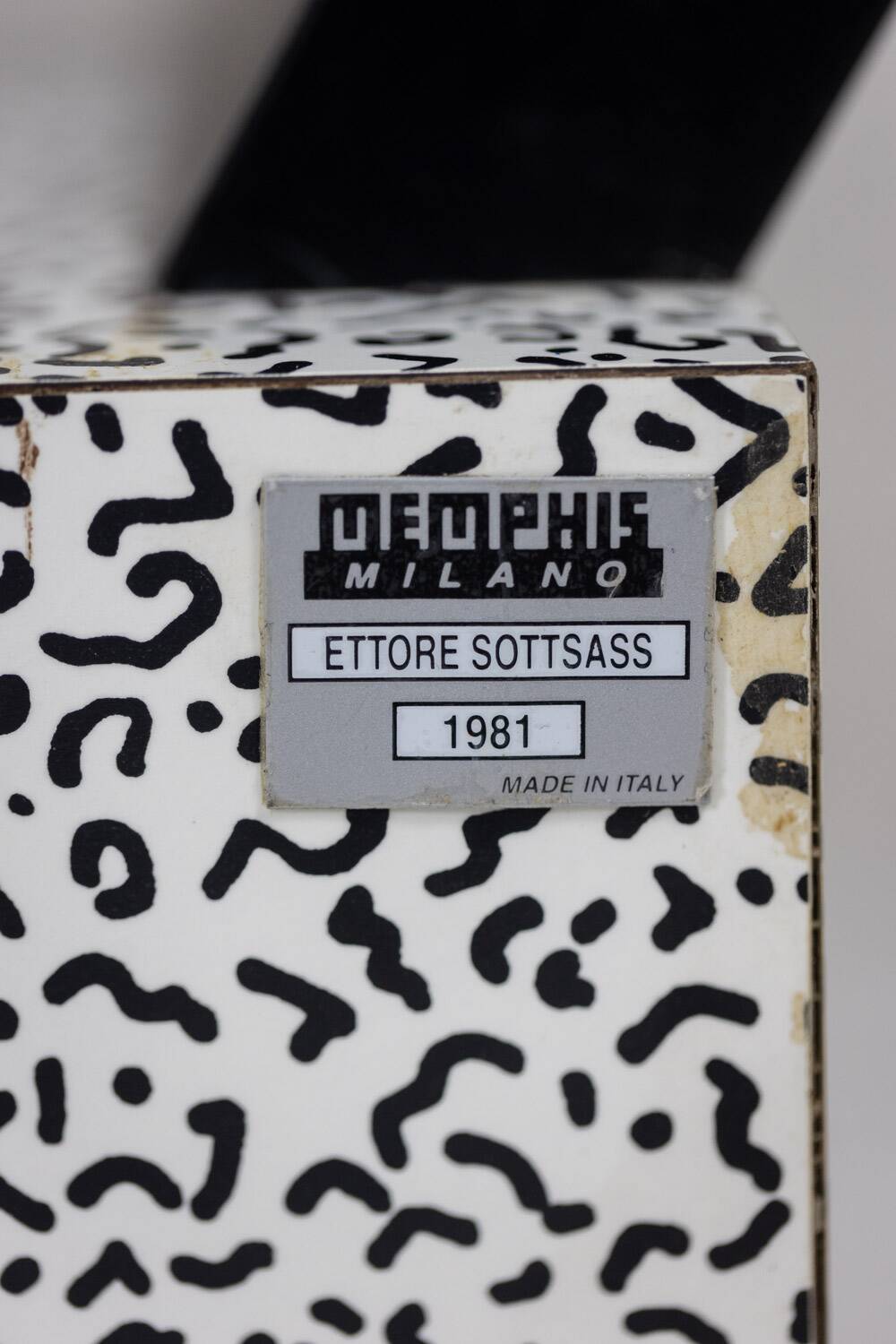 Ettore Sottsass for Memphis. Carlton Library. Year 1981.