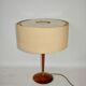 Lampe danoise vintage des années 60 – bois, métal, plastique