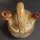 Ceramic carafe chevrette Portugal Olaria de Almancil Algarve pottery