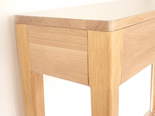 Console chêne
