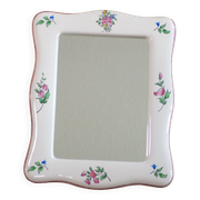 Miroir Lunéville Kg décor réverbère 25X32 cm