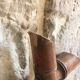 Large bamboo mirror from the 1950s