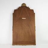 20th Century Baroque Revival Mirror Deknudt in Gilded Resin, Belgium