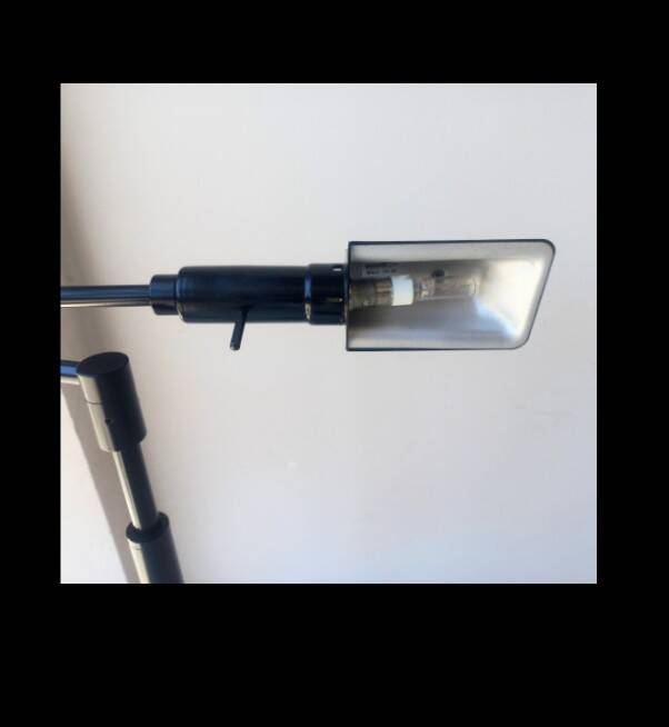 Mid centuri pharmacist floor lamp