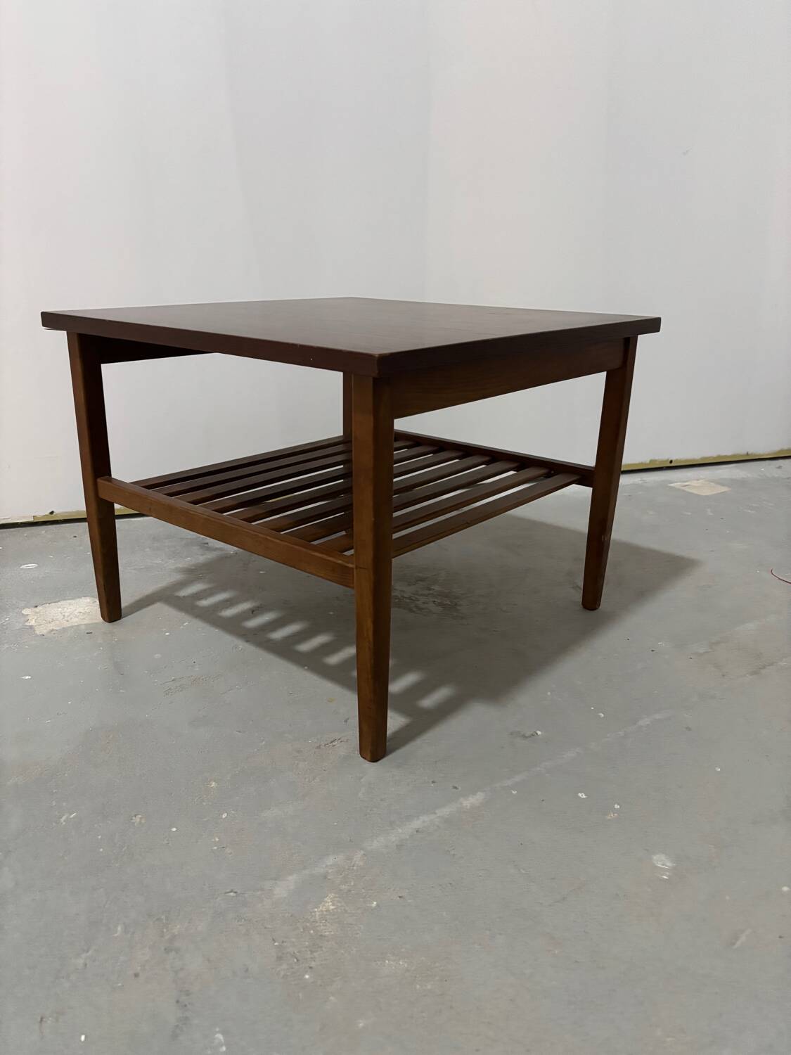 Vintage Danish Scandinavian design teak coffee table from the 60s