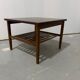 Vintage Danish Scandinavian design teak coffee table from the 60s