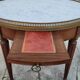 Antique Louis xvi style marble hot water bottle coffee table