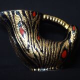 Ceramic pitcher stylized bird 24cm  1950