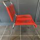 Scoubidou chair or vintage 1960 red chrome spaghetti chair