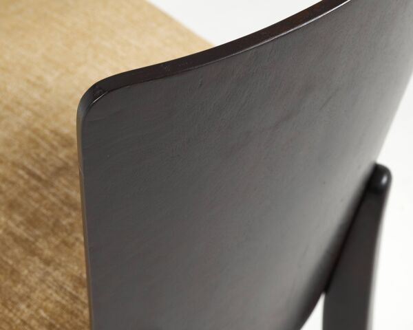 Set of 4 model h-214 j. halabala dining chairs, 30