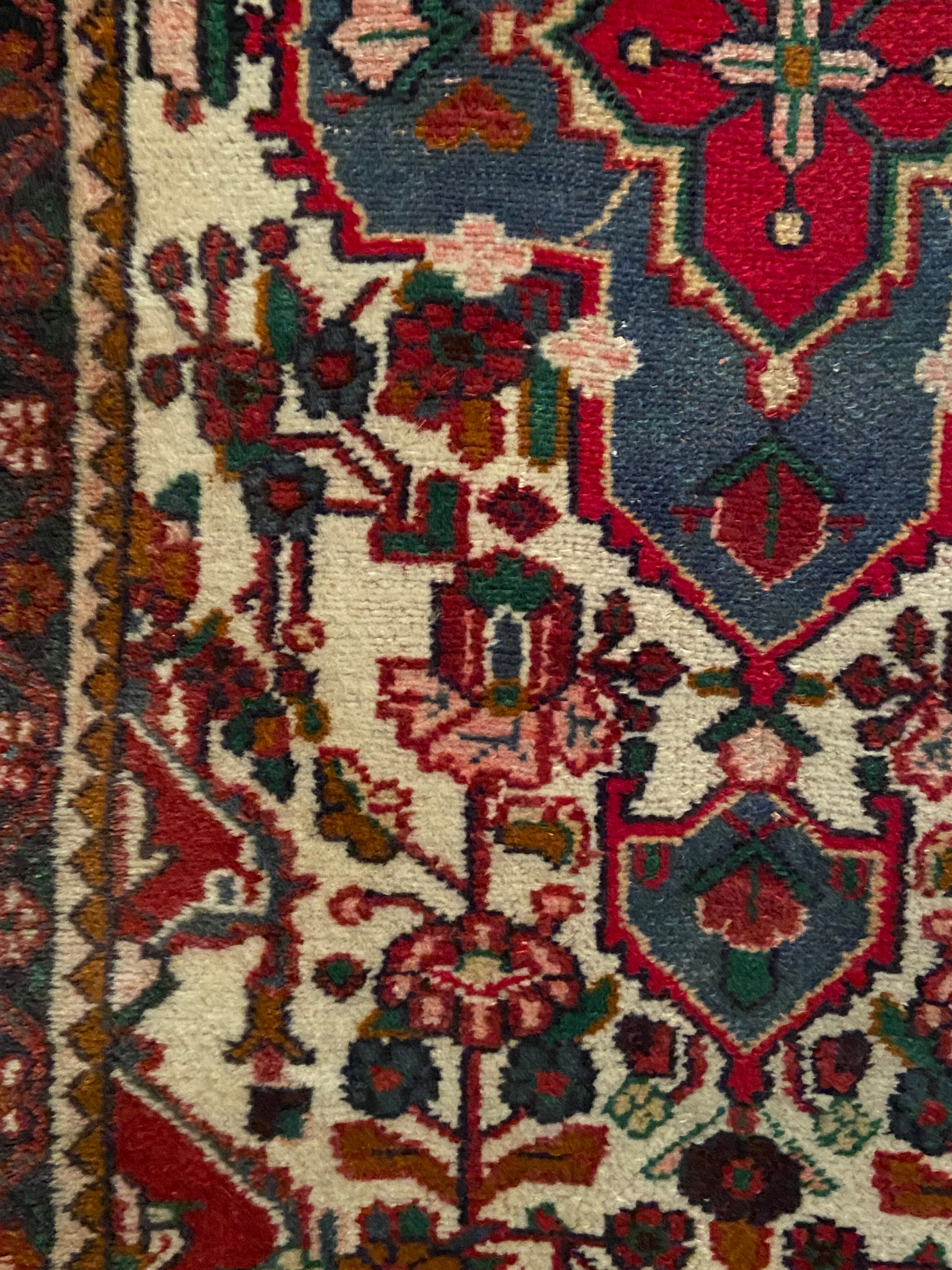 Ancient oriental carpet handmade Central Asia Turkey