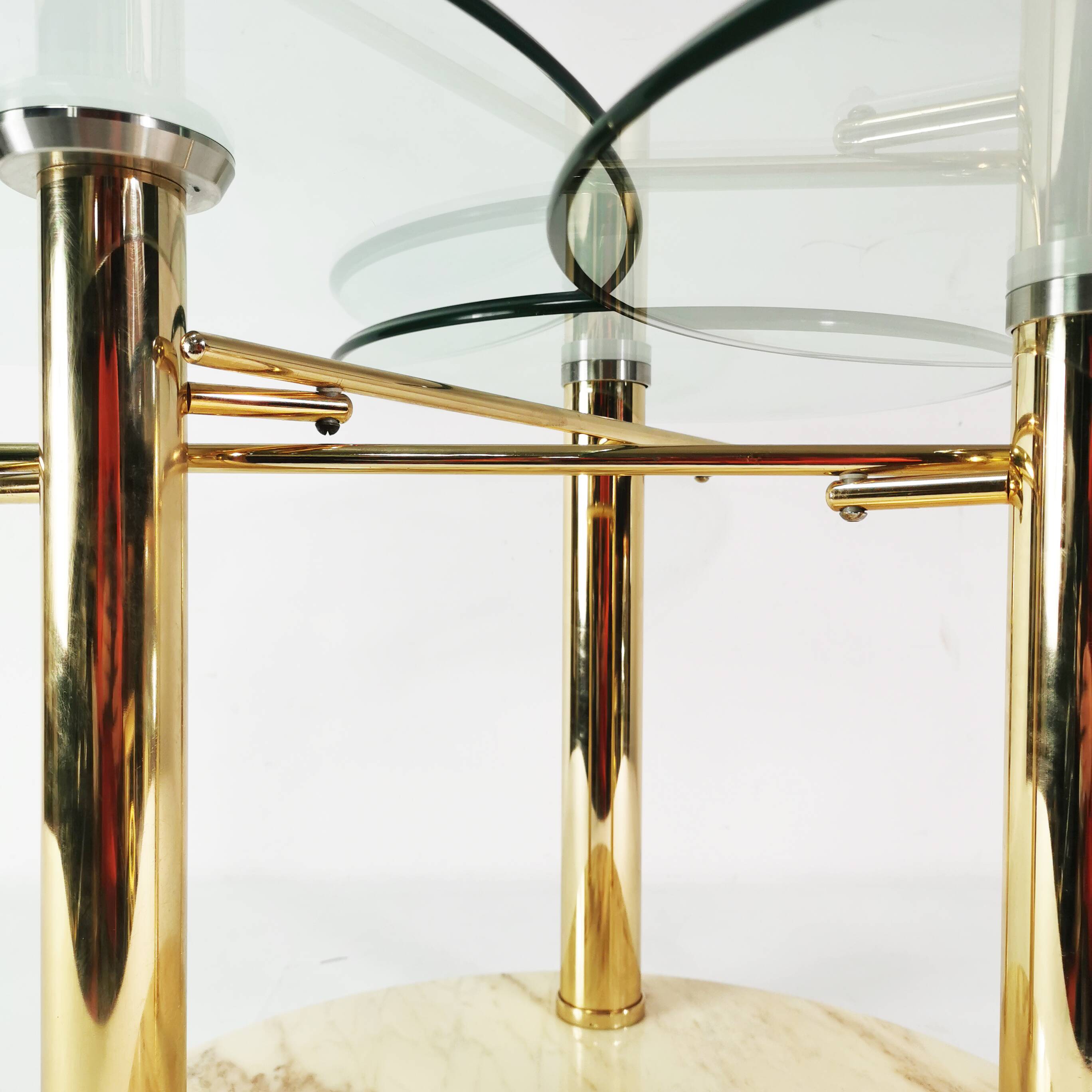 Designer, extendable coffee table, Intermezzo Draner, designed by Georg Appeltshauser, Germany, 1990