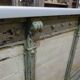 Comptoir bois paint et marbre