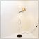 Adjustable wrought iron floor lamp, reading lamp