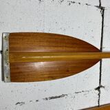 Pair of old wooden paddles
